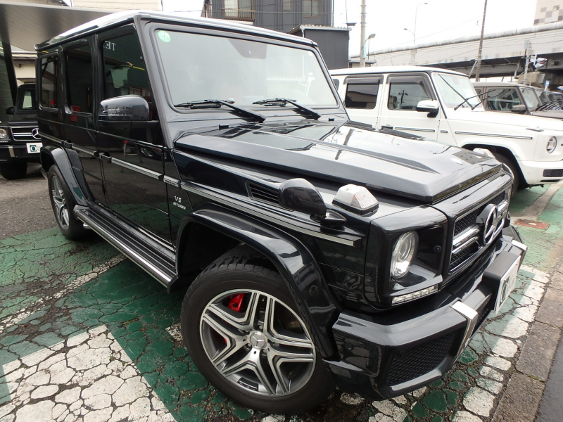 AMG Gクラス G63designoエクスクルーシブPKG　ディーラー車　カーボンパネル　 マグネタイトブラック
