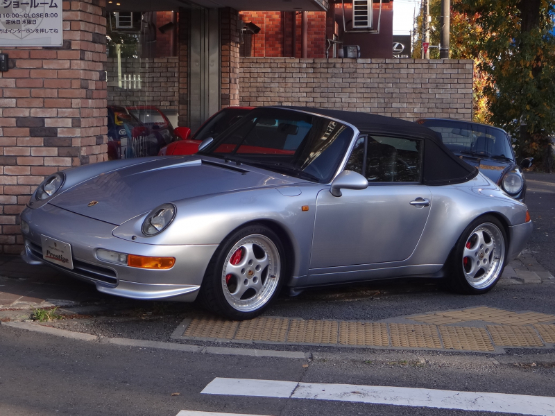 ポルシェ 911(Type993) 993  Carrera  Cabriolet  Tip  D車  ｴﾝｼﾞﾝO/H済 【2158】