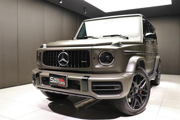 AMG Gクラス G63マヌファクトゥーアエディション 正規ディーラー車 AMGナイトパッケージ 限定車 マグノダークオリーブグリーン