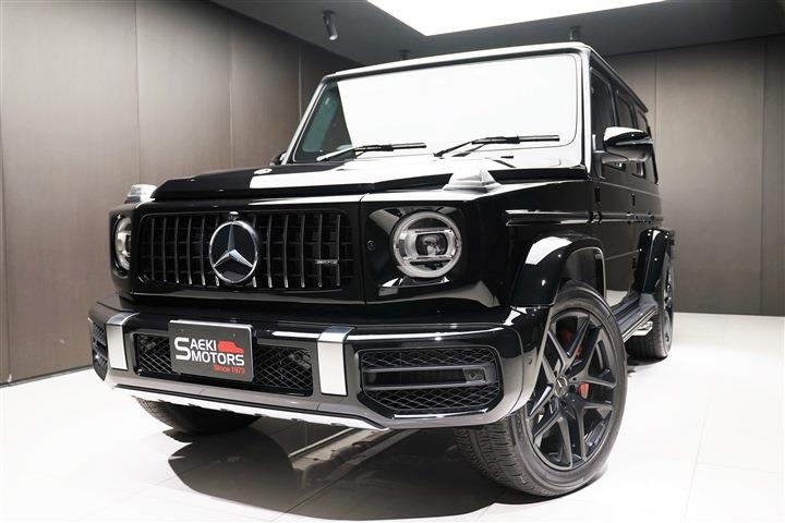 AMG Gクラス G63 マヌファクトゥーアプログラム+ オブシディアンブラック 21インチAW RHD