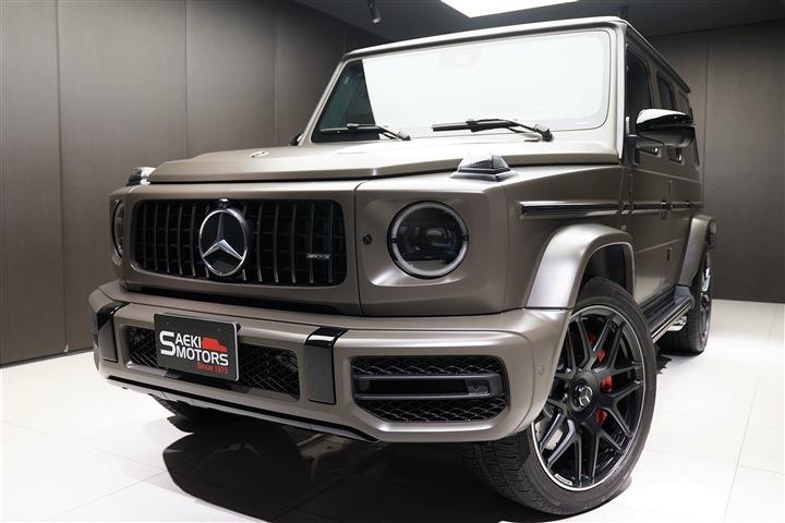 AMG Gクラス G63マヌファクトゥーアエディション 正規ディーラー車 AMGナイトパッケージ 限定車 マグノダークオリーブグリーン