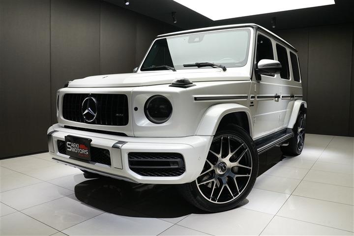 AMG Gクラス G63 STRONGER THAN TIME EDITION 限定車 LHD ダイヤモンドホワイト AMGカーボンファイバーインテリアトリム