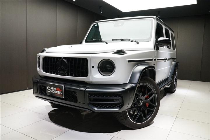 AMG Gクラス 2022年ﾓﾃﾞﾙ G63ﾏｸﾞﾉﾋｰﾛｰｴﾃﾞｨｼｮﾝ LHD ﾏｸﾞﾉｵﾊﾟﾘｽﾎﾜｲﾄ 低走行 4WD