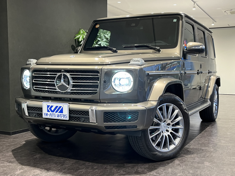 メルセデスベンツ Gクラス G400d AMGライン Gマヌファクトゥーアプログラム ブラウンナッパレザー 左ハンドル