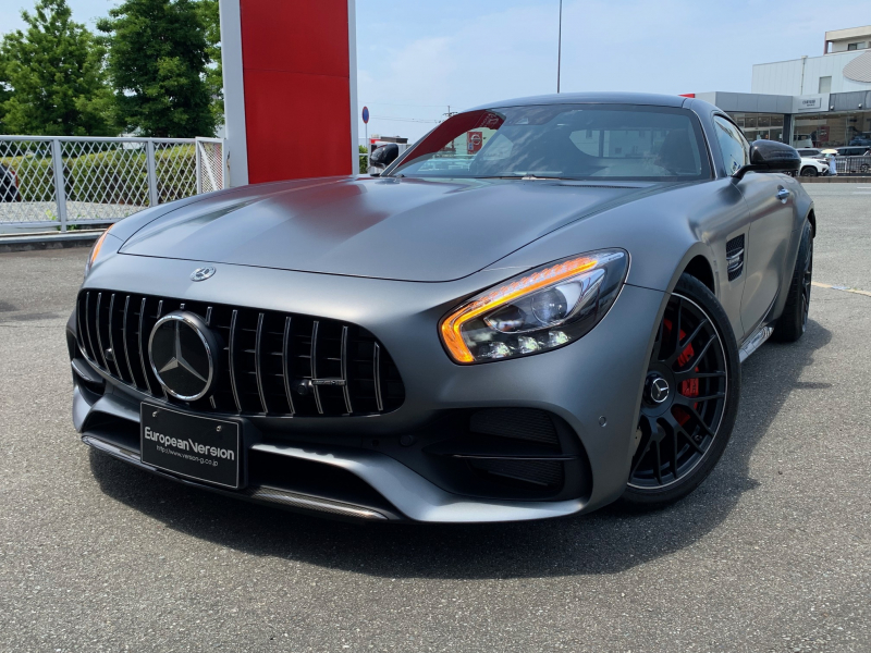 メルセデスベンツ AMG GT GT-C　クーペ　ディーラー車　AMGパフォーマンスPKG　エクステリアカーボンPKG　インテリアマットカーボンPKG　ナッパレザーPKG　マットペイント鍛造AW　オプション196万円　