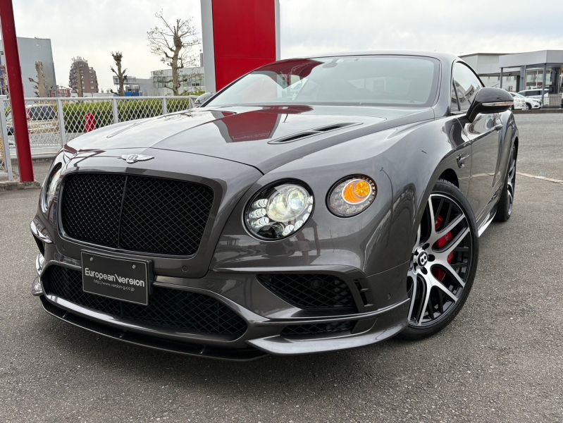 ベントレー コンチネンタル スーパースポーツ　世界限定710台　6．0リッターW12　710馬力　中古並行車　ダイヤモンドキルト加工ハーフレザーシート　カーボンエクステリアバーツ　カーボンブレーキ　純正21AW