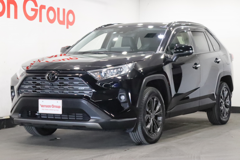 トヨタ RAV4 G　新車保証継承付　ワンオーナー　禁煙車　本革　デジタルインナーミラー　パノラマルーフ　4WD　Dオーディオ　フルセグ　全周囲C　BSM　PKSB　ETC　シートヒーター　LED　Aハイビーム　18AW