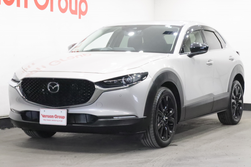 マツダ CX-30 20S　ブラックトーンエディション　新車保証継承付　ワンオーナー　360°セーフティパッケージ　SDナビ　CD／DVDプレイヤー　地デジ　HUD　ETC　レーダークルコン　クリアランスソナー　レーンアシスト　衝突被害軽減　BSM