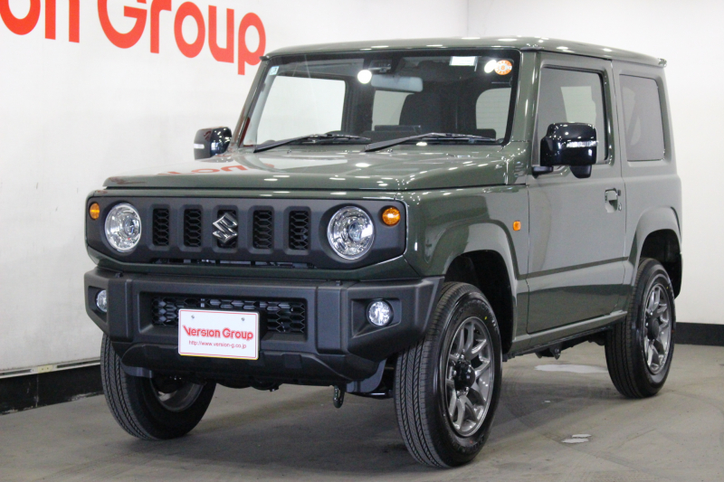 スズキ ジムニー XC　新車保証継承付　ワンオーナー　禁煙車　4WDターボ　社外ナビ　フルセグ　バックカメラ　クルコン　クリアランスソナー　レーンアシスト　衝突被害軽減　シートヒーター　LED　オートハイビーム　16AW