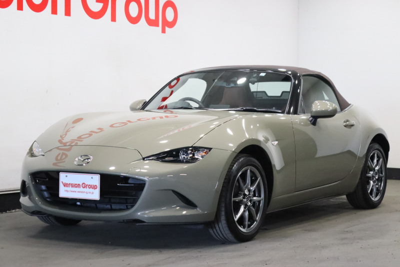マツダ ロードスター ブラウントップ　新車保証継承付　ワンオーナー　6速MT　BOSEサウンド　特別仕様車　ディスプレイオーディオ　フルセグ　バックカメラ　クルコン　レーンアシスト　衝突被害軽減　BSM　ETC　社外ドラレコ　16AW