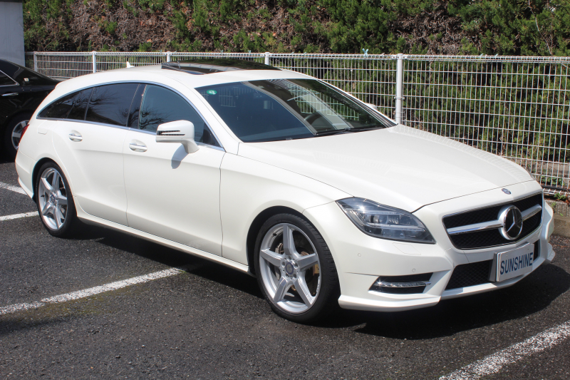 メルセデスベンツ CLS CLS550 4MATIC SHOOTINGBRAKE BLUEEFFICIENCY AMG-SPORTS PACKAGE