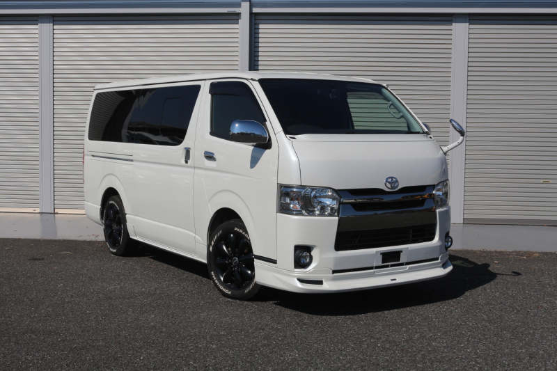 トヨタ ハイエース スーパーGL　ダークプライム　2000G　2WD　車中泊仕様5人乗り3ナンバー乗用登録