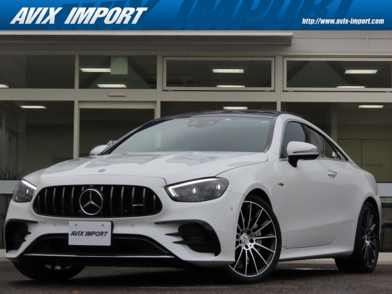 AMG Eクラス E53 4MATIC+ ｸｰﾍﾟ (ISG搭載ﾓﾃﾞﾙ) 後期型 EXC-PKG 新車保証付 NEWｽﾃｱﾘﾝｸﾞ ﾊﾟﾉﾗﾐｯｸSR 黒革 ｼｰﾄﾋｰﾀｰ ﾍﾞﾝﾁﾚｰｼｮﾝ MBUX ARﾅﾋﾞ TV  全周ｶﾒﾗ Burmesterｻｳﾝﾄﾞ ﾚｰﾀﾞｰｾﾌﾃｨPKG ACC ﾚｰﾝｷｰﾌﾟ PTS HUD 純正20ｲﾝﾁAW 禁煙
