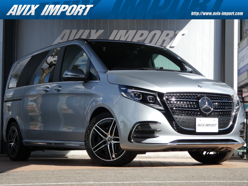 メルセデスベンツ Vクラス V220d AMGﾗｲﾝPKG 新型 9速AT ﾄﾞﾗｲﾋﾞﾝｸﾞｱｼｽﾀﾝｽPKG ﾏﾙﾁﾋﾞｰﾑLED 黒革 ﾘｱｴｱｺﾝ ｽﾃｱﾘﾝｸﾞﾋｰﾀｰ 純正MBUXﾅﾋﾞ地ﾃﾞｼﾞ360°ｶﾒﾗ AppleCarPlay AMG19AW 禁煙 1ｵﾅ 新車保証 正規D車