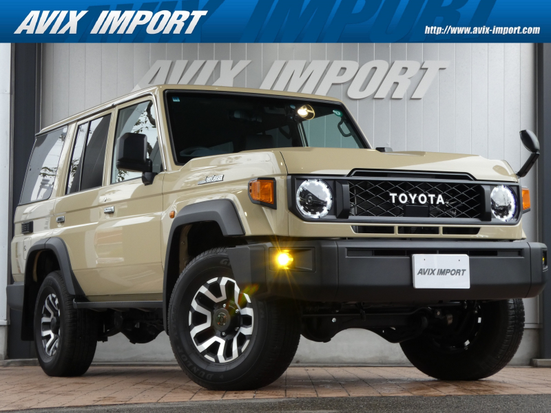 トヨタ ランドクルーザー ﾄﾖﾀ ﾗﾝﾄﾞｸﾙｰｻﾞｰ70 AX 4WD 現行型 黒半革 ﾄﾖﾀｾｰﾌﾃｨｾﾝｽ Bi-BeamLEDﾍｯﾄﾞﾗｲﾄ 純正ﾅﾋﾞ Bｶﾒﾗ 地ﾃﾞｼﾞ ｸﾙｺﾝ Bluetooth ｽﾍﾟｱﾀｲﾔｶﾊﾞｰ 社外ﾃﾞｼﾞﾀﾙｲﾝﾅｰﾐﾗｰ 純正16AW 1ｵﾅ 禁煙 下取車 新車保証継承対象車