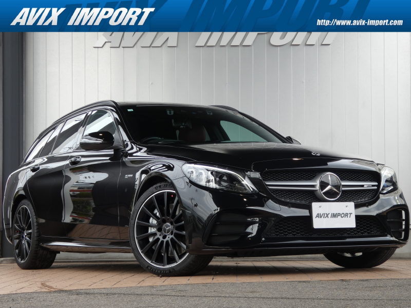 AMG Cクラス C43 4MATICｽﾃｰｼｮﾝﾜｺﾞﾝ 後期型 9速AT 赤本革 ﾊﾟﾉﾗﾏSR ﾏﾙﾁﾋﾞｰﾑLED 純正HDDﾅﾋﾞ地ﾃﾞｼﾞBｶﾒﾗ Meｺﾈｸﾄ HUD Burmesterｻｳﾝﾄﾞ ｴｱﾊﾞﾗﾝｽPKG ﾊﾟﾜｰﾃｰﾙｹﾞｰﾄ 専用19AW 禁煙 買取車 正規D車