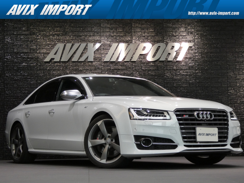 アウディ S8 4.0ｸﾜﾄﾛ 後期型 ﾅｲﾄﾋﾞｼﾞｮﾝ ｶﾞﾗｽSR ｱﾙｶﾝﾀｰﾗ天井 ﾌﾟﾗｲﾊﾞｼｰｶﾞﾗｽ ﾌﾞﾗｳﾝ革 ﾏﾄﾘｸｽLEDﾗｲﾄ/ACC/全席ｲｰｼﾞｰｸﾛｰｻﾞｰ/Pｱｼｽﾄ MMIﾅﾋﾞ地ﾃﾞｼﾞ全周ｶﾒﾗ BOSEｻｳﾝﾄﾞ 純正21AW   正規ﾃﾞｨｰﾗｰ車