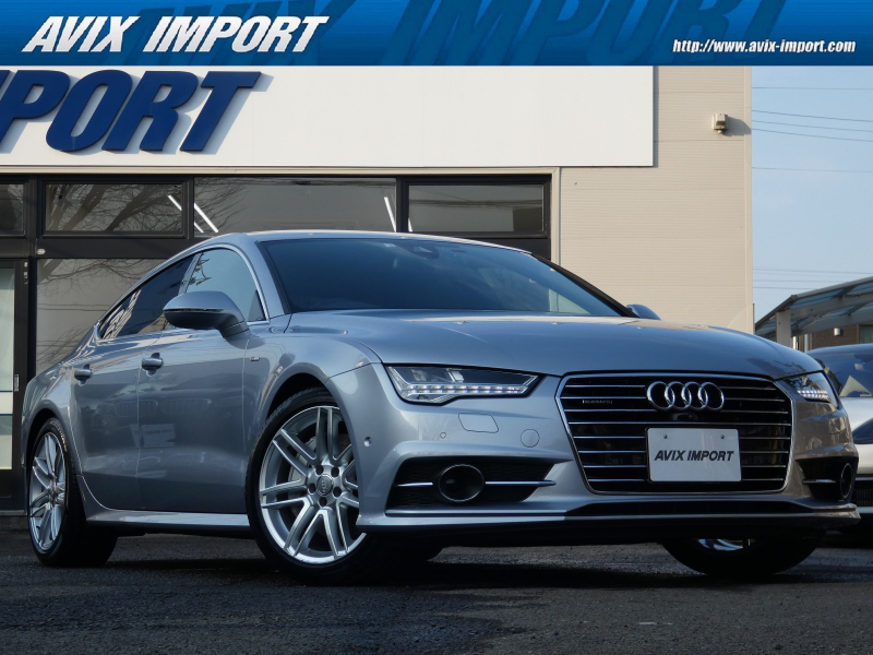 アウディ A7 Sportback 3.0TFSIｸﾜﾄﾛ 後期型 S Line-PKG 黒革 ﾘｱｺﾝﾌｫｰﾄPKG 全席ｼｰﾄﾋｰﾀｰ 4ｿﾞｰﾝAC MMIﾅﾋﾞ地ﾃﾞｼﾞ BOSEｻｳﾝﾄﾞ ﾊﾟｰｸｱｼｽﾄ＆ｱｼｽﾀﾝｽPKG ﾏﾄﾘｸｽLEDﾍｯﾄﾞﾗｲﾄ 電動ﾃｰﾙｹﾞｰﾄ 純正19AW