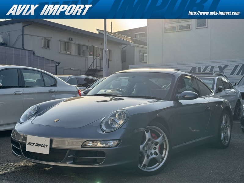 ポルシェ 911(Type997) ｶﾚﾗS 黒革 ｻﾝﾙｰﾌ 社外ﾅﾋﾞ TV Bｶﾒﾗ ﾊﾟﾜｰｼｰﾄ ｼｰﾄﾋｰﾀｰ ｷｰﾚｽ ｷｾﾉﾝ ｱﾙｶﾝﾀｰﾗﾙｰﾌﾗｲﾆﾝｸﾞ ETC 禁煙 19AW 弊社買取直販!!
