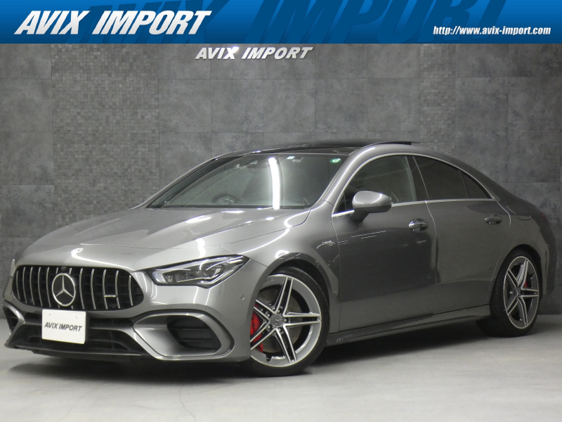 AMG CLAクラス CLA45 S 4MATIC+ AMGｱﾄﾞﾊﾞﾝｽﾄﾞPKG AMGﾊﾟﾌｫｰﾏﾝｽPKG ﾊﾟﾉﾗﾏSR 禁煙 1ｵｰﾅｰ 新車保証 黒灰革 RSP ﾃﾞｨｽﾄﾛ HUD 全周C AMGﾊﾟﾌｫｰﾏﾝｽｽﾃｱﾘﾝｸﾞ&ｴｸﾞｿﾞｰｽﾄS 前席M付Pｼｰﾄ&ｼｰﾄﾋｰﾀｰ&ﾍﾞﾝﾁﾚｰﾀｰ ﾅﾋﾞTV MBUX ﾏﾙﾁﾋﾞｰﾑLED AMG5ﾂｲﾝｽﾎﾟｰｸ19AW