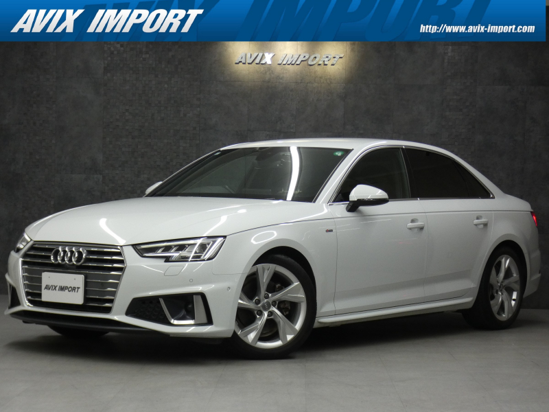 アウディ A4 A4 35TFSIｽﾎﾟｰﾂ  SﾗｲﾝPKG ｱｼｽﾀﾝｽPKG ﾏﾄﾘｸｽLEDﾍｯﾄﾞﾗｲﾄPKG  禁煙 黒半革 1ｵｰﾅAudiﾌﾟﾚｾﾝｽ&ｻｲﾄﾞA&ｱｸﾃｨﾌﾞﾚｰﾝA ACC 前席Pｼｰﾄ(運転席M付) ｼｰﾄﾋｰﾀｰ ﾊﾞｰﾁｬﾙｺｯｸﾋﾟｯﾄ ﾅﾋﾞTV FMAM Bluetooth 全周ｶﾒﾗ ｱﾄﾞﾊﾞﾝｽﾄﾞｷｰ  ETC 18AW