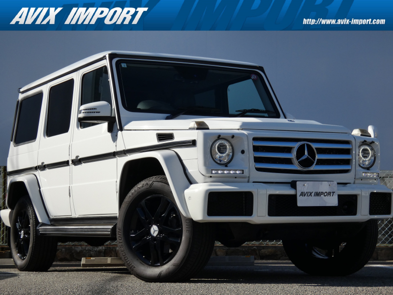 メルセデスベンツ Gクラス G350d LUX-PKG  SR 黒ﾚｻﾞｰ ACC HDDﾅﾋﾞ地ﾃﾞｼﾞBｶﾒﾗ ﾊｰﾏﾝｶｰﾄﾞﾝ 18AW 禁煙 正規D車