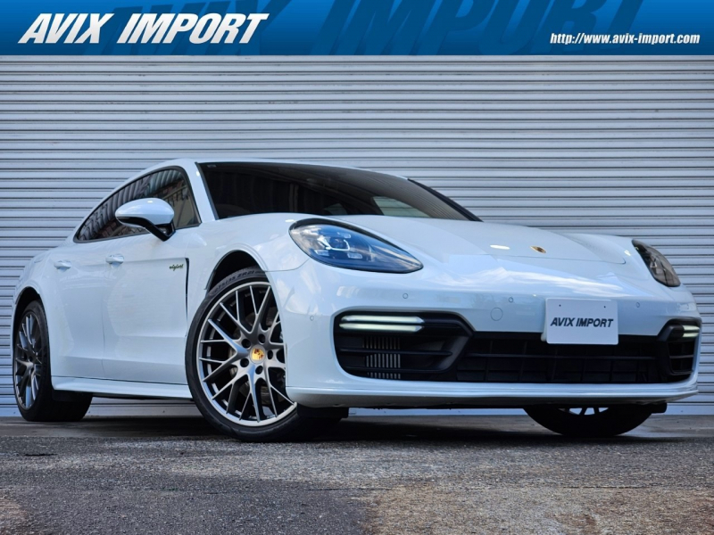 ポルシェ パナメーラ 4 E-Hybrid 右H正規D車 ｽﾎﾟｰﾂﾃﾞｻﾞｲﾝ＆ｽﾎﾟｰﾂｸﾛﾉPKG 黒革 ｼｰﾄﾋｰﾀｰ PCMﾅﾋﾞ地ﾃﾞｼﾞ Bｶﾒﾗ＆PAS LCA  電動Rｹﾞｰﾄ LEDﾍｯﾄﾞﾗｲﾄ ｺﾝﾌｫｰﾄA PASMｴｱｻｽ 純正21AW 禁煙