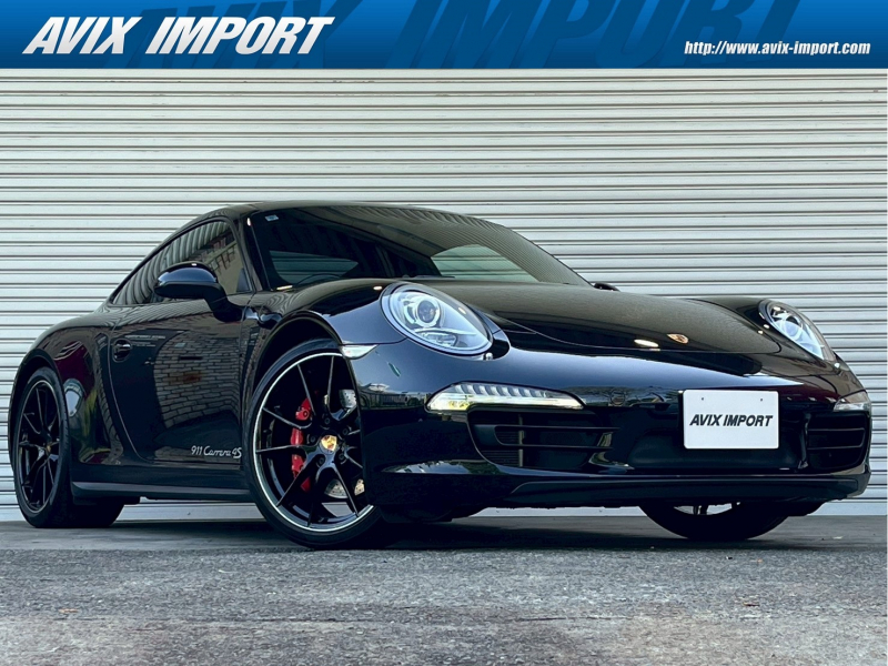 ポルシェ 911(Type991.1) ｶﾚﾗ4S 右H正規D車 7速PDK ｶﾞﾗｽSR ｽﾎﾟｰﾂｸﾛﾉPKG ｽﾎﾟｰﾂｴｸﾞｿﾞｰｽﾄ 黒革 ｼｰﾄﾋｰﾀｰ 純正ﾅﾋﾞ地ﾃﾞｼﾞ ﾊﾞｲｷｾﾉﾝﾍｯﾄﾞﾗｲﾄ(PDLS) ﾃｨﾝﾃｯﾄﾞLEDﾃｰﾙ 電動格納ﾐﾗｰ PASM 純正20ｲﾝﾁAW 禁煙車