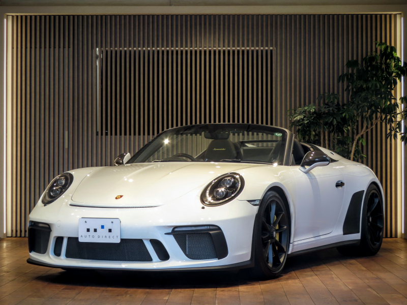 ポルシェ 911(Type991) Speedster/正規D車/6MT/ﾋﾟｭｱﾎﾜｲﾄ/世界限定1948台/走行1900km