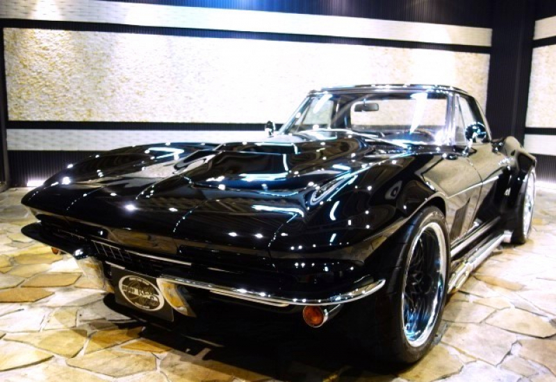 シボレー コルベット コンバーチブル　C2最終モデル 454Eg TH400AT　各部新品パーツ多数交換済
