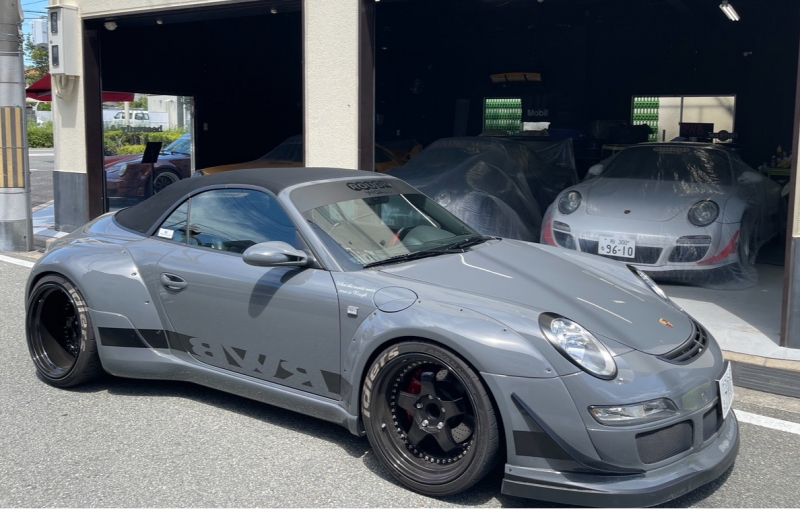 ポルシェ 911(Type997) カレラ4S　カブリオレ　RWB