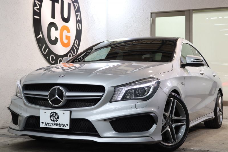 AMG CLAクラス CLA45 4MATIC ﾚｰﾀﾞｰｾｰﾌﾃｨPKG　黒本革 ﾚｯﾄﾞｶﾗｰｼｰﾄﾍﾞﾙﾄ ﾊﾟﾉﾗﾏSR HDDﾅﾋﾞTV BT音楽 ﾊﾞｯｸｶﾒﾗ PTS ｷｾﾉﾝ AMG専用装備&ﾁｭｰﾆﾝｸﾞ ﾊﾟﾄﾞﾙｼﾌﾄ 7AT　2年保証