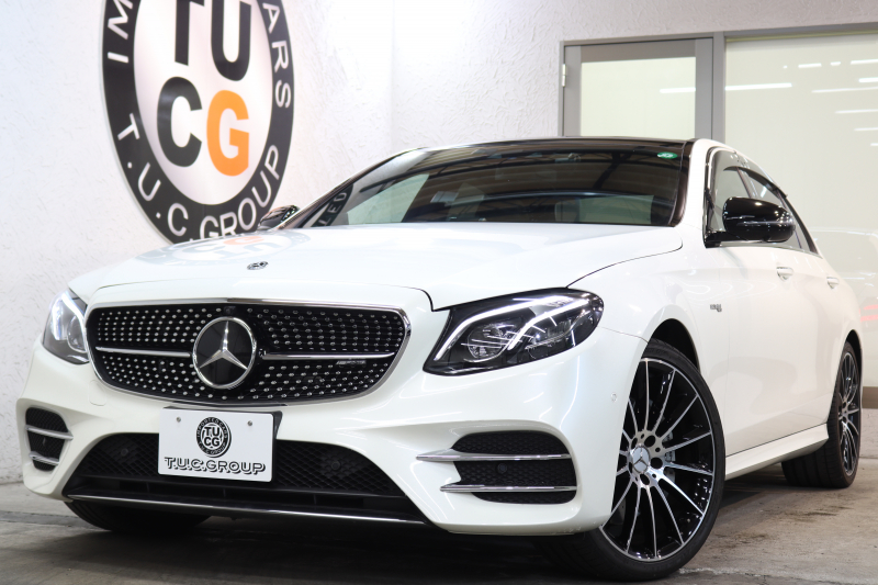 AMG Eクラス E43 4MATIC  ﾚｰﾀﾞｰｾｰﾌﾃｨPKG　ｷｰﾚｽｺﾞｰ 黒本革 ｼｰﾄﾋｰﾀｰ ﾊﾟﾉﾗﾏSR ﾍｯﾄﾞｱｯﾌﾟD HDDﾅﾋﾞTV&ｷｬﾝｾﾗｰ ｽﾏﾎ連携 ﾌﾞﾙﾒｽﾀｰ 360ｶﾒﾗ PTS LEDﾗｲﾄ ﾌｯﾄﾄﾗﾝｸOP AMG専用装備&ﾁｭｰﾆﾝｸﾞ 9AT　2年保証