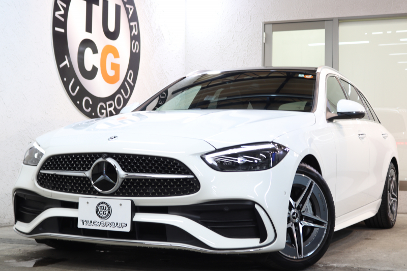 メルセデスベンツ Cクラス C220dｽﾃｰｼｮﾝﾜｺﾞﾝ  AVG AMGﾗｲﾝ ﾚｻﾞｰｴｸｽｸﾙｰｼﾌﾞ&ﾍﾞｰｼｯｸ&ﾚｰﾀﾞｰｾｰﾌﾃｨPKG　ISG搭載 MEｺﾈｸﾄ ｷｰﾚｽｺﾞｰ 黒本革 ｼｰﾄﾋｰﾀｰ ﾍｯﾄﾞｱｯﾌﾟD MBUXﾅﾋﾞ&ARﾅﾋﾞTV ｽﾏﾎ連携 360ｶﾒﾗ PTS DIGITALﾗｲﾄ 自動ﾃｰﾙｹﾞｰﾄ ﾜｲﾔﾚｽ充電 9AT　2年保証付
