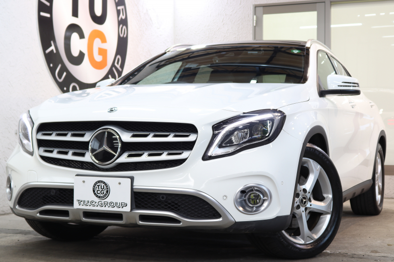 メルセデスベンツ GLA GLA220 4MATIC  AMGﾌﾟﾚﾐｱﾑ&ﾚｻﾞｰｴｸｽｸﾙｰｼﾌﾞ&ﾚｰﾀﾞｰｾｰﾌﾃｨPKG　後期 ｷｰﾚｽｺﾞｰ 黒本革 ｼｰﾄﾋｰﾀｰ ﾊﾟﾉﾗﾏSR HDDﾅﾋﾞTV ｽﾏﾎ連携 harman/kardon ﾊﾞｯｸｶﾒﾗ PTS LEDﾗｲﾄ ｱﾝﾋﾞｴﾝﾄﾗｲﾄ12色 AMGｴｱﾛ&18AW ﾊﾝｽﾞﾌﾘｰA 7AT　2年保証