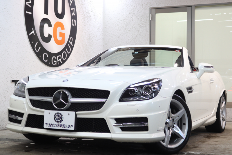 メルセデスベンツ SLKクラス SLK200 ｴｸｽｸﾙｰｼﾌﾞAMGｽﾎﾟｰﾂ&ﾚｰﾀﾞｰｾｰﾌﾃｨPKG  後期 ｷｰﾚｽｺﾞｰ 黒本革 ｼｰﾄﾋｰﾀｰ ｴｱｽｶｰﾌ 純正HDDﾅﾋﾞTV BT音楽 PTS DSRC ﾏｼﾞｯｸｽｶｲﾙｰﾌ AMGｴｱﾛ&18AW ﾚｯﾄﾞｶﾗｰｼｰﾄﾍﾞﾙﾄ　2年保証