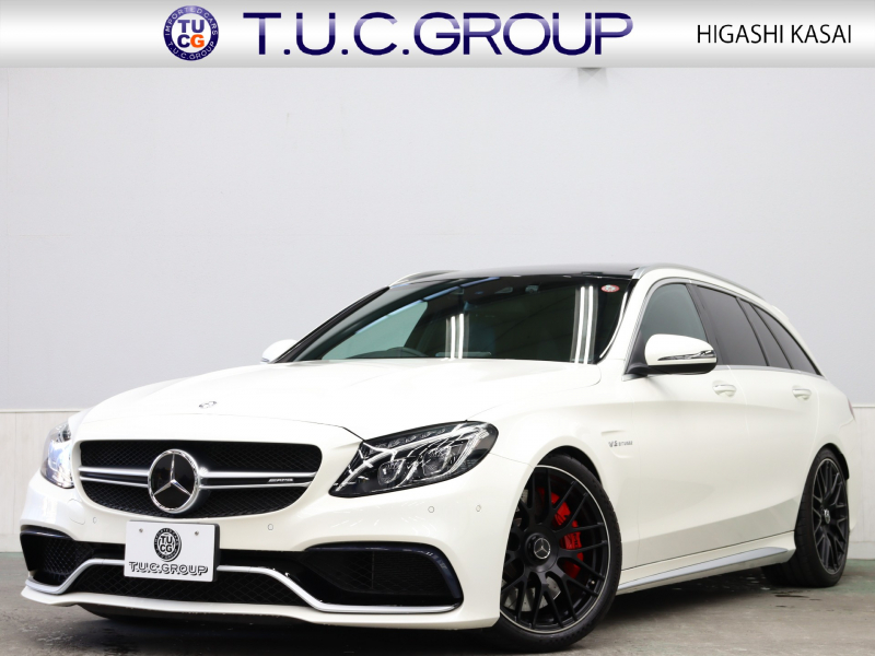 AMG Cクラス C63S ﾜｺﾞﾝ ﾚｰﾀﾞｰSP　1ｵｰﾅｰ 黒革 ｼｰﾄﾋｰﾀｰ ﾊﾟﾉﾗﾏSR ﾅﾋﾞTV BTｵｰﾃﾞｨｵ Bｶﾒﾗ LEDﾍｯﾄﾞﾗｲﾄ ﾍｯﾄﾞｱｯﾌﾟD ﾌﾞﾙﾒｽﾀｰS 自動Rｹﾞｰﾄ&ﾊﾝｽﾞﾌﾘｰA AMGｴｱﾛ&19AW AMGﾊﾟﾌｫｰﾏﾝｽｽﾃｱﾘﾝｸﾞ AMGﾊﾟﾌｫｰﾏﾝｽｴｸﾞｿﾞｰｽﾄ KW車高調KIT　2年保証付