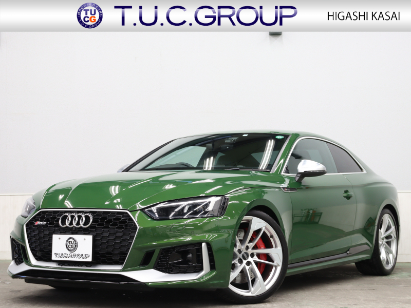 アウディ RS5 ｸｰﾍﾟ  2.9 ｸﾜﾄﾛ ｱｼｽﾀﾝｽPKG　ACC ADVｷｰ 黒革 MMIﾅﾋﾞ ﾊﾞｰﾁｬﾙｺｸﾋﾟｯﾄ 360°ｶﾒﾗ B&Oｻｳﾝﾄﾞ ﾏﾄﾘｯｸｽLED ﾃﾞｺﾗﾃｨﾌﾞｶｰﾎﾞﾝﾊﾟﾈﾙ 20ｲﾝﾁAW 赤ｷｬﾘﾊﾟｰ RSｽﾎﾟｰﾂEX 　2年保証