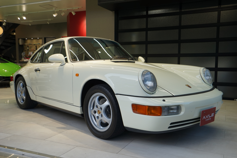 ポルシェ 911(Type964) カレラ4　5速MT　クラッチOH済み　品川33ナンバー　マホガニーレザー　純正工具/ブックケース/記録簿/取説/新車時オーダーシート有
