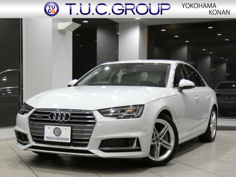 アウディ A4 A4 45TFSIｸﾜﾄﾛ ﾏｲｽﾀｰｼｭﾄｭｯｸ ｱｼｽﾀﾝｽPKG　1ｵｰﾅｰ ADVｷｰ 追ACC ｻｲﾄﾞ&ﾚｰﾝｱｼｽﾄ Audiﾌﾟﾚｾﾝｽ 黒革 ﾋｰﾀｰ ﾅﾋﾞTV ﾊﾞｰﾁｬﾙCP 全周囲ｶﾒﾗ 前後ｾﾝｻｰ ﾏﾄﾘｸｽLED ｽﾎﾟｰﾂﾊﾞﾝﾊﾟｰ&18AW　2年保証