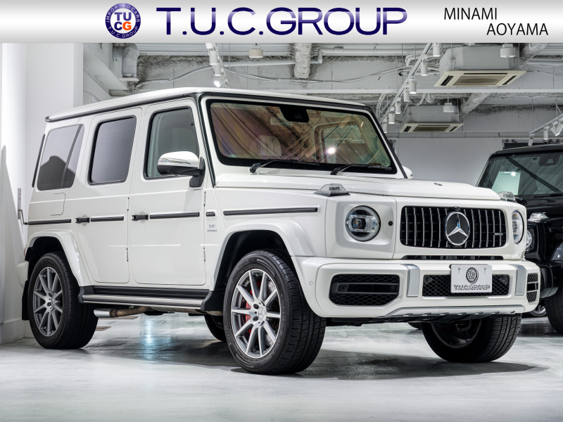 AMG Gクラス G63 AMGﾚｻﾞｰｴｸｽｸﾙｰｼﾌﾞPKG　正規D車 右H Meｺﾈｸﾄ ﾏｷｱｰﾄﾍﾞｰｼﾞｭ革 ｻﾝﾙｰﾌ 純正ﾅﾋﾞTV Burmester AMGﾊﾟﾌｫｰﾏﾝｽEX AMG20ｲﾝﾁAW　2年保証