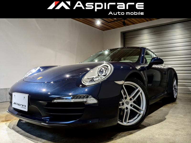 ポルシェ 911(Type991) カレラ　3．4PDK　グレーレザーシート　19インチアルミホイール　キセノンヘッドライト　左ハンドル　2014yモデル　自然吸気エンジン