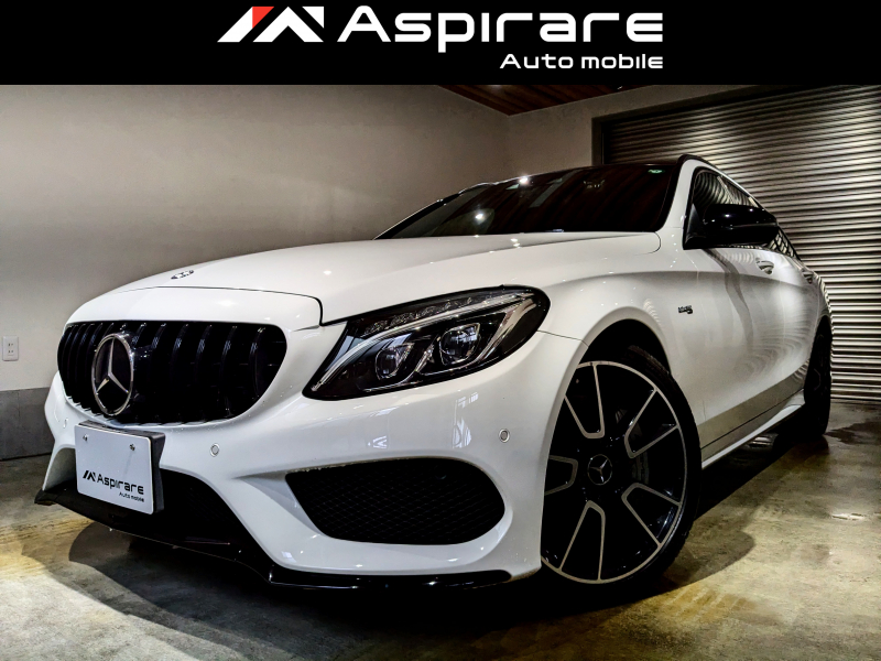 AMG Cクラス C43 4マチック ステーションワゴン　エクスクルーシブPKG　パノラマルーフ　エアバランスPKG　パナメリカーナグリル　Burmesterサウンド