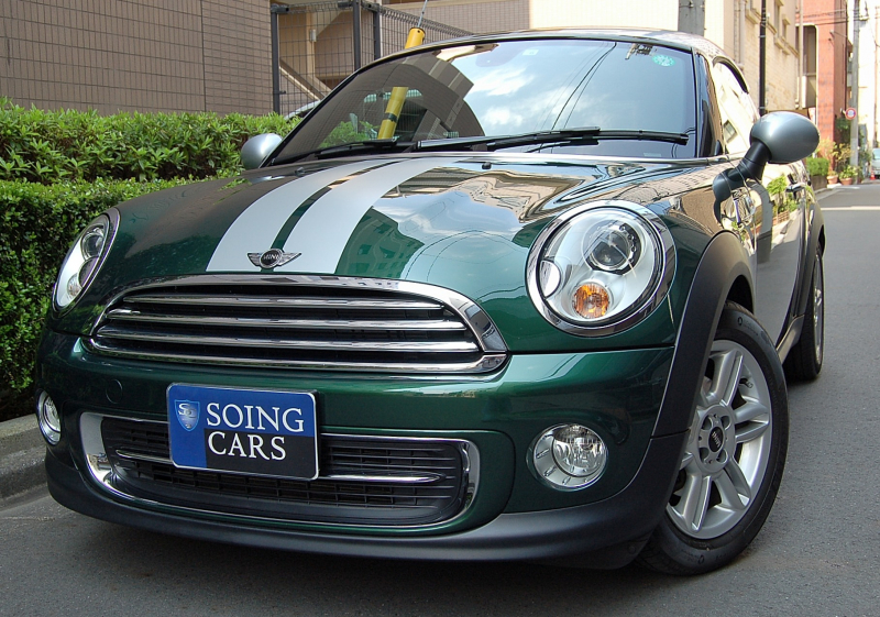 MINI(ミニ) ミニクーペ クーパー  チリ&ミントパッケージ･ ナビ･バックカメラ 認定中古車2オーナー 禁煙車