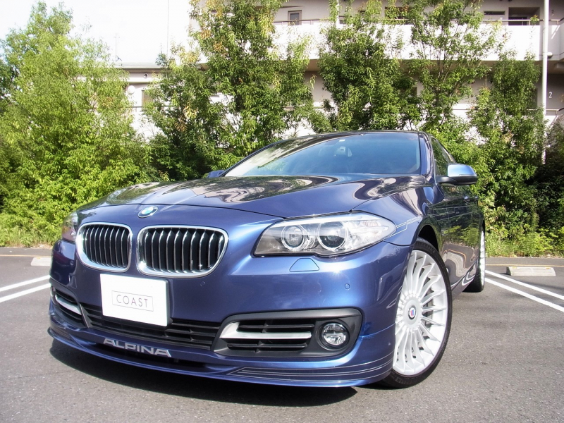 アルピナ D5 D5 TURBO 後期LCIモデル 正規ニコルD車  OPアルピナブルー  ブラウンレザー 純正ナビ 地デジTV Bカメラ 20AW