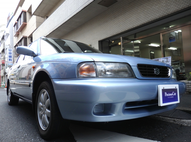 スズキ カルタスクレセントワゴン 1.6 T-4 G-Package 5MT 4WD Light-SkyBlueOpalMetallic OneOwner Built-inGarage