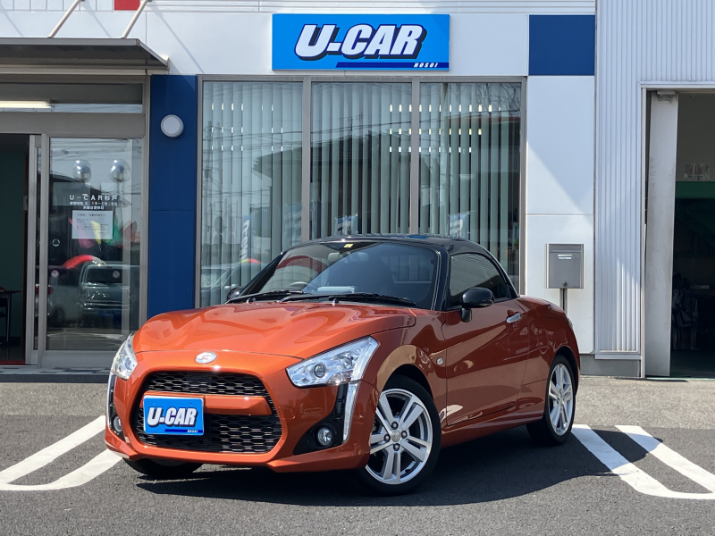 ダイハツ コペン ローブ　ワンオーナー・純正ナビ・バックカメラ・ETC・シートヒーター・フルセグ・LEDライト・走行1万キロ・禁煙車
