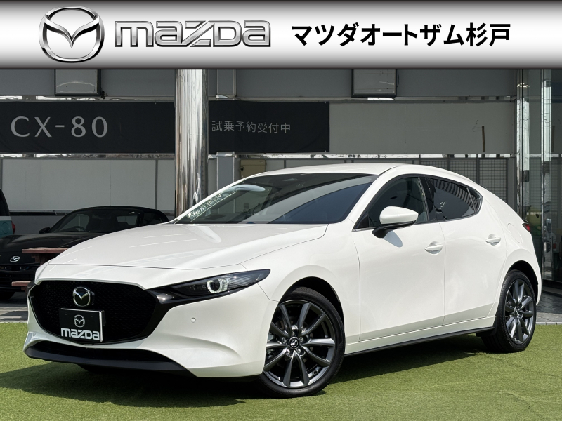 マツダ MAZDA 3 XD　ツーリング　弊社試乗車　360°ビューモニター　前後ドライブレコーダー　ETC2．0
