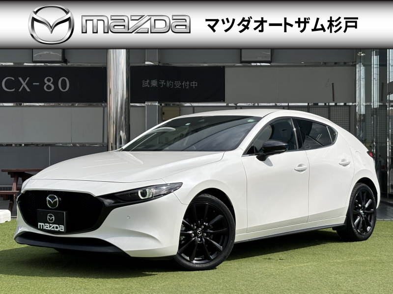 マツダ MAZDA 3 XDブラックトーンエディション　BOSEサウンド　360°ビュー　前後ドラレコ　ETC　マツコネナビ　フルセグTV　ワンオーナー