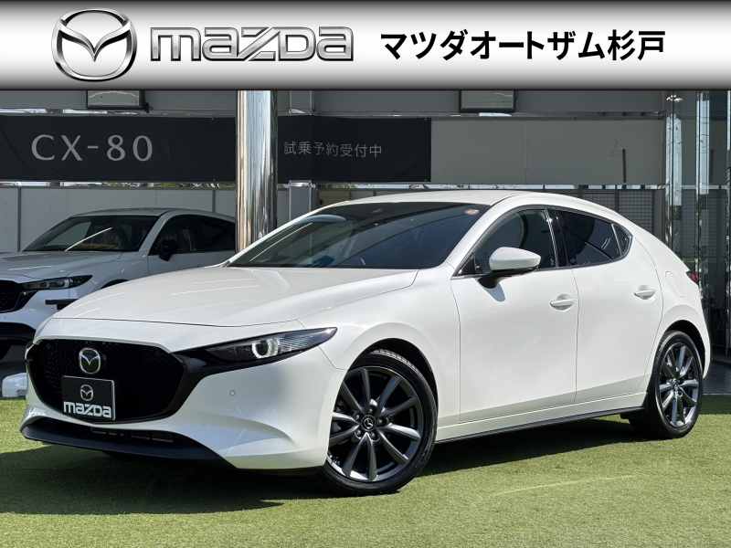 マツダ MAZDA 3 20S　Lパッケージ　6速マニュアル　レザーシート　マツコネナビ　フルセグTV　360°ビュー　ETC